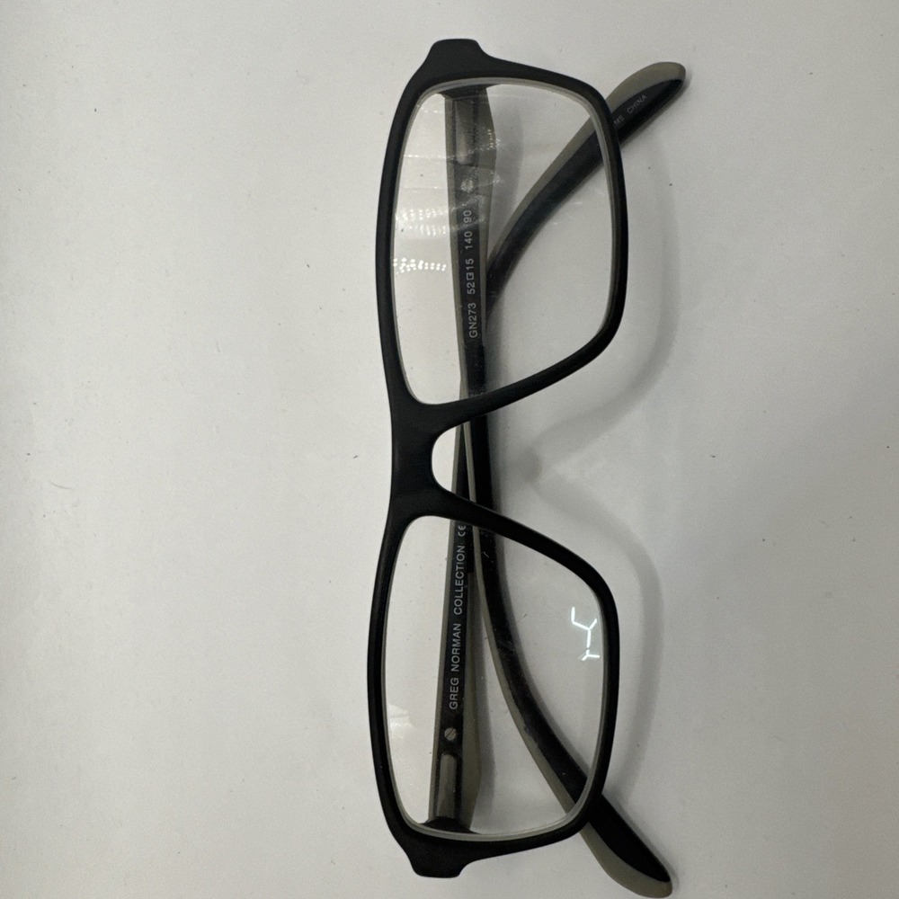 GREG NORMAN COLLECTION Frame EYEGLASSES GN 273~52[]16-140~10 METAL Black